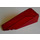 LEGO Transparentes Rot Windschutzscheibe 10 x 4 x 2.3 (2507 / 30058)