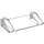 LEGO Transparent Pente 3 x 6 (25°) avec parois intérieures (3939 / 6208)