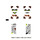 LEGO Transparent Sticker Sheet for Set 5804 / 5962 (72605)