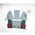 LEGO Transparent Autocollant Sheet for Set 8097 (91377)