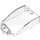 LEGO Transparent Windscreen 4 x 6 x 1.3 (18973 / 35303)