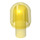 LEGO Transparentes Gelb Bar 1 mit Lichtabdeckung (29380 / 58176)