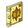 LEGO Jaune transparent Book Cover avec Nexo Knights Book Of Deception (24093 / 25292)