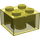 LEGO Transparentes Gelb Backstein 2 x 2 (3003 / 6223)