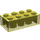 LEGO Transparent Yellow Brick 2 x 4 (3001 / 72841)