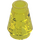 LEGO Transparent Yellow Cone 1 x 1 with Top Groove (28701 / 59900)