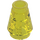 LEGO Transparent Yellow Cone 1 x 1 with Top Groove (28701 / 59900)