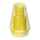 LEGO Transparent Yellow Cone 1 x 1 with Top Groove (28701 / 59900)
