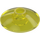 LEGO Transparent Yellow Dish 2 x 2 (4740 / 30063)