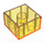 LEGO Transparentes Gelb Duplo Backstein 2 x 2 (3437 / 89461)