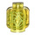 LEGO Transparentes Gelb Kopf mit ACID POPS Dekoration (Einbau-Vollbolzen) (3626 / 79189)