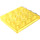LEGO Transparentes Gelb Scharnier Platte 4 x 4 Fahrzeug Roof (4213)