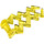 LEGO Transparentes Gelb Lightning Bolt (28555 / 59233)