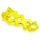 LEGO Transparent Yellow Lightning Bolt (28555 / 59233)