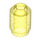 LEGO Transparent Yellow Opal Brick 1 x 1 Round with Open Stud (3062 / 35390)