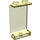 LEGO Transparant Geel Paneel 1 x 2 x 3 zonder zijsteunen, volle noppen (2362 / 30009)