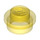 LEGO Transparent Yellow Plate 1 x 1 Round (6141 / 30057)