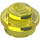 LEGO Transparent Yellow Plate 1 x 1 Round (6141 / 30057)