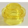 LEGO Transparent Yellow Plate 1 x 1 Round (6141 / 30057)