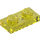 LEGO Transparent Yellow Plate 1 x 2 (3023 / 28653)