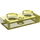 LEGO Transparent Yellow Plate 1 x 2 (3023 / 28653)