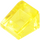 LEGO Transparent Yellow Slope 1 x 1 (31°) (35338 / 50746)