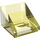 LEGO Transparant Geel Helling 1 x 1 (31°) (50746 / 54200)