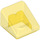 LEGO Jaune transparent Pente 1 x 1 (31°) (50746 / 54200)