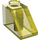 LEGO Transparant Geel Helling 1 x 2 (45°) (3040 / 6270)