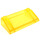 LEGO Giallo trasparente Pendenza 3 x 6 (25°) con pareti interne (3939 / 6208)