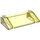 LEGO Transparent Yellow Slope 3 x 6 (25°) with Inner Walls (3939 / 6208)
