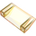 LEGO Transparentes Gelb Steigung 3 x 6 (25°) mit Innenwänden (3939 / 6208)