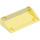 LEGO Giallo trasparente Pendenza 3 x 6 (25°) senza pareti interne (35283 / 58181)