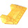 LEGO Transparent Yellow Slope 5 x 6 x 2 (33°) Inverted (4228)