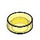 LEGO Jaune Transparent Tuile 1 x 1 Rond (35381 / 98138)