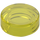 LEGO Jaune Transparent Tuile 1 x 1 Rond (35381 / 98138)