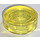 LEGO Amarillo transparente Plana 1 x 1 Circular (35381 / 98138)