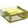 LEGO Transparant Geel Tegel 1 x 1 met groef (3070 / 30039)