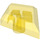 LEGO Jaune transparent Tuile 1 x 2 diamant (35649)