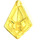 LEGO Transparentes Gelb Fliese 1 x 2 Diamant (35649)