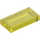 LEGO Transparent Yellow Tile 1 x 2 with Groove (3069 / 30070)