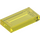 LEGO Transparent Yellow Tile 1 x 2 with Groove (3069 / 30070)