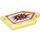 LEGO Transparent Yellow Tile 2 x 3 Pentagonal with Target Blaster Power Shield (22385)