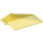 LEGO Transparentes Gelb Windschutzscheibe 4 x 8 x 2 mit Griff (21849 / 35328)
