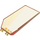 LEGO Jaune transparent Pare-brise 6 x 12 x 2 avec Charnière (13252 / 51477)
