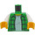 LEGO Transport Driver Torso With Brigh Plaid Shirt (973 / 76382)