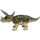 LEGO Triceratops avec Olive Green et Dark Brown Rayures sur Retour