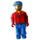 LEGO Truck Autista Minifigure