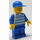 LEGO Truck Driver avec Bleu Striped Shirt Figurine