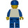 LEGO Truck Driver avec Bleu Striped Shirt Figurine